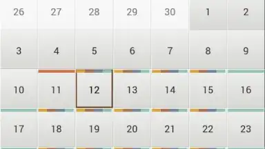 Captura de tela de Schedule Planner Classic 4