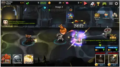 Captura de tela de Dungeon Breaker! Heroes 4