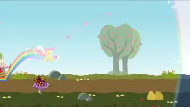 Captura de tela de My Little Pony Rainbow Runners 3