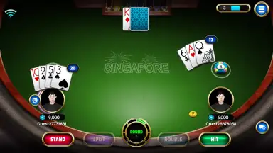 Captura de tela de BlackJack 21 6