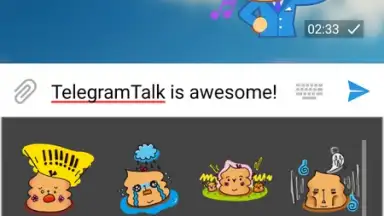 Captura de tela de Telegram Talk 4