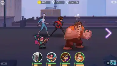 Captura de tela de Disney Heroes: Battle Mode 7