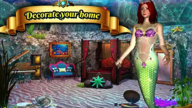 Captura de tela de Cute Mermaid Simulator 3D 6