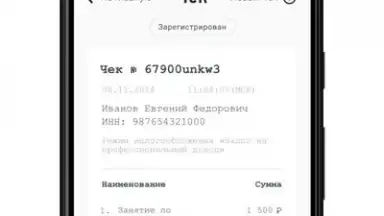 Captura de tela de Мой Налог 5