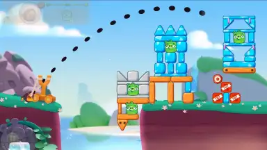 Captura de tela de Angry Birds Journey 6