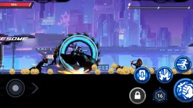 Captura de tela de Cyber Fighters 6