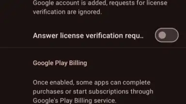 Captura de tela de microG Services (GmsCore) 1