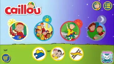 Captura de tela de A Day with Caillou 1