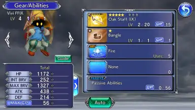 Captura de tela de DISSIDIA FINAL FANTASY OPERA OMNIA 9