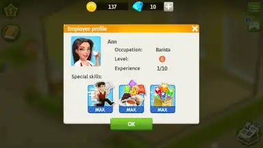 Captura de tela de My Cafe: Recipes & Stories 3