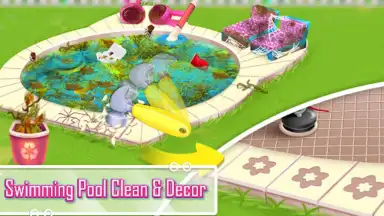 Captura de tela de Home Clean - Design Girl Games 11