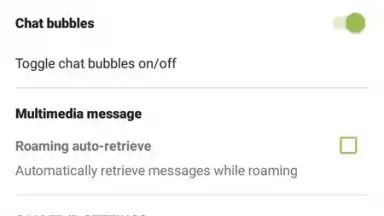 Captura de tela de SMS From Android 4.4 6