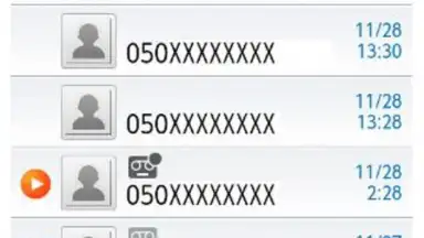Captura de tela de Voice Message 2