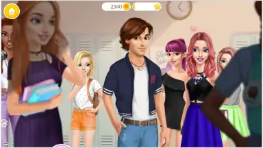 Captura de tela de Hannah's High School Crush 4