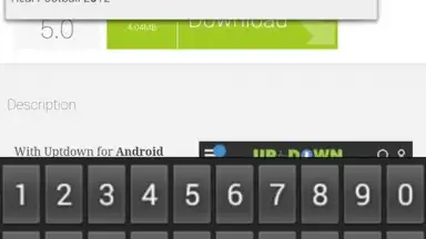 Captura de tela de Big Old Keyboard 2