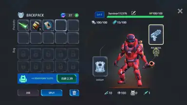 Captura de tela de Space Survival 3