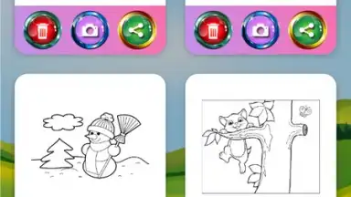 Captura de tela de Panda Coloring Book 5