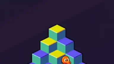 Captura de tela de Q*bert 2
