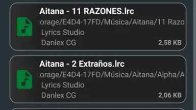 Captura de tela de Lyrics Studio 5