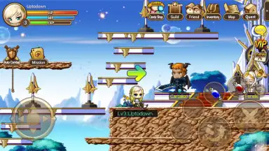 Captura de tela de Pocket MapleStory 8