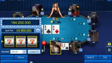 Captura de tela de Poker Latino HD 1