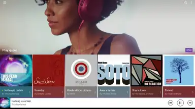 Captura de tela de Sony Mobile Music 2