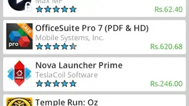 Captura de tela de Mobile App Store 3