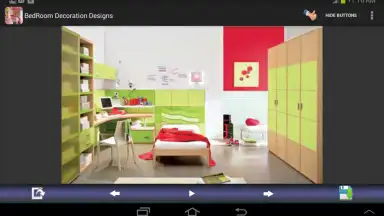 Captura de tela de Bedroom Decoration Designs 6