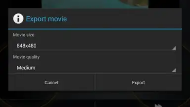 Captura de tela de Movie Studio 2