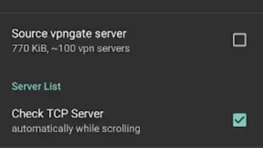 Captura de tela de VPN Servers 6