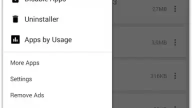 Captura de tela de AppsManager 1