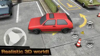 Captura de tela de Backyard Parking 3D 3