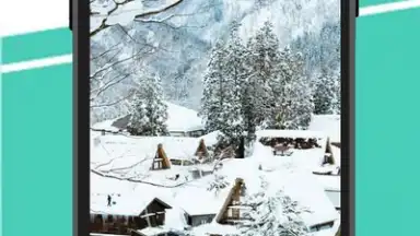 Captura de tela de Winter Wallpaper 1