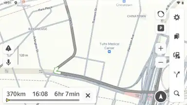 Captura de tela de Yandex Maps 5