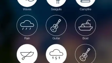 Captura de tela de Atmosphere: Relaxing Sounds 4