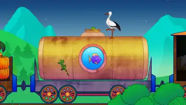 Captura de tela de Animal Train 13