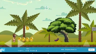 Captura de tela de Jungle Mario 3