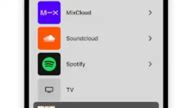 Captura de tela de Sonos 5