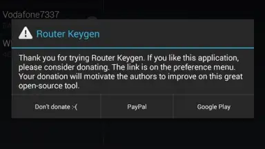 Captura de tela de Router Keygen (Old) 5