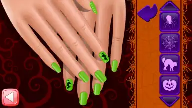 Captura de tela de Halloween Nail 3