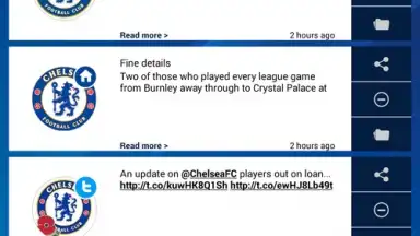 Captura de tela de Chelsea FC Official Keyboard 2