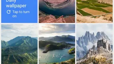 Captura de tela de Google Wallpapers 4