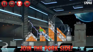 Captura de tela de Angry Birds Star Wars II 4