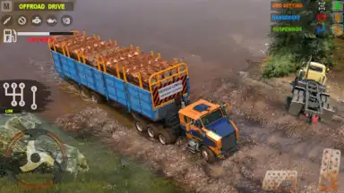Captura de tela de Offroad Mudrunner Games 3D 3