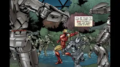 Captura de tela de The Avengers-Iron Man Mark VII 2