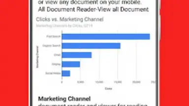 Captura de tela de PDF Reader 4