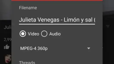 Captura de tela de NexTube 4