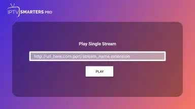 Captura de tela de IPTV Smarters Pro 3