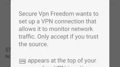 Captura de tela de Secure Vpn Freedom 5