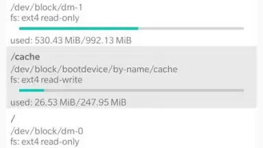 Captura de tela de Device Info HW 2